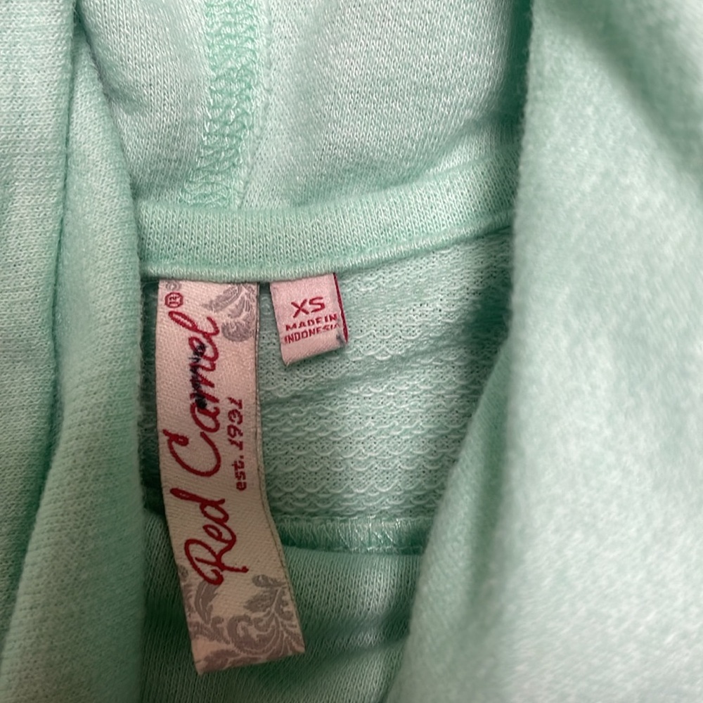 Red Camel Mint Green Cowl Neck Sweater size XS - Picture 5 of 6
